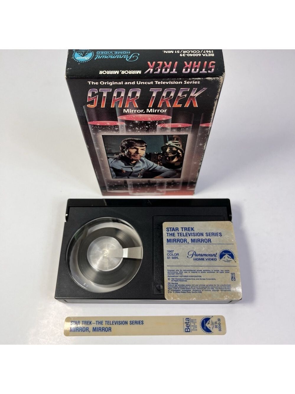 1967 Star Trek Ep. 39 - 41 The Original Television Series Betamax hi-fi USA - Picture 7 of 11